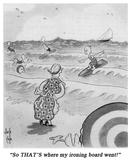 Cole's Comics: Foreshadowing Playboy: Jack Cole’s Boy’s Life Cartoons ...